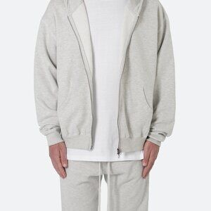 mnml Basic Zip Up Hoodie - Grey Size XLGrey / XL